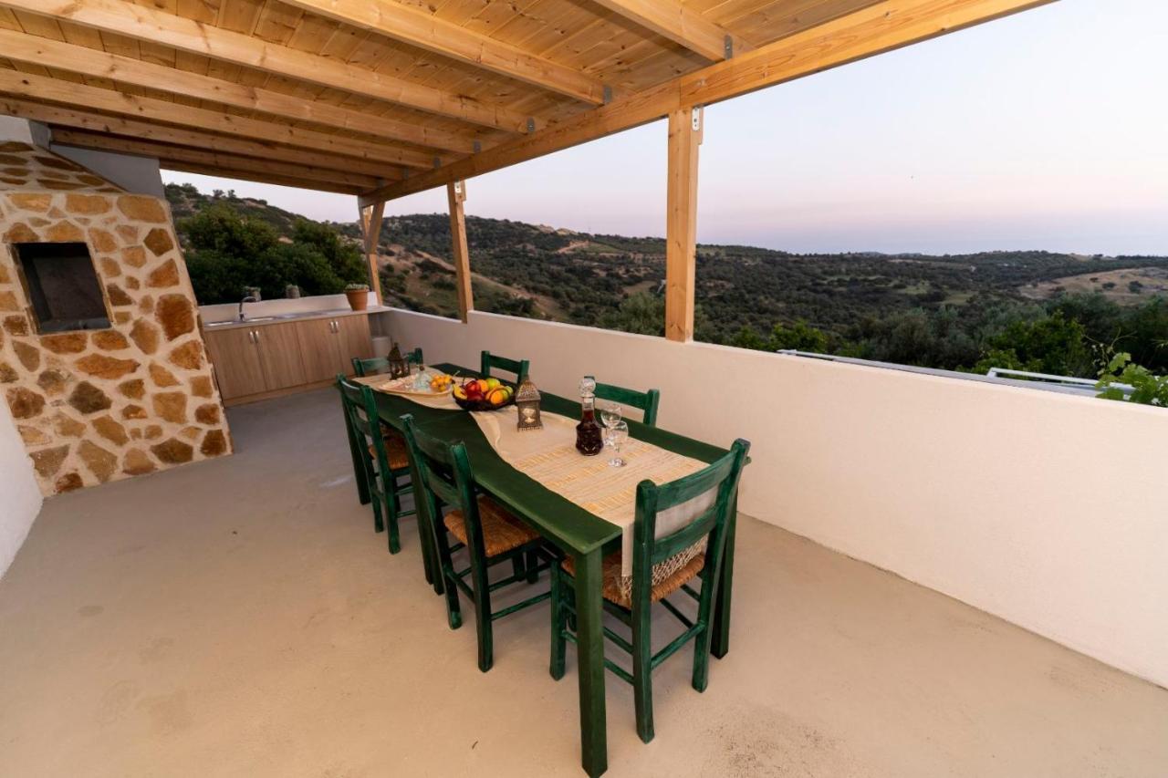 Mano'S House Villa Triopetra Buitenkant foto